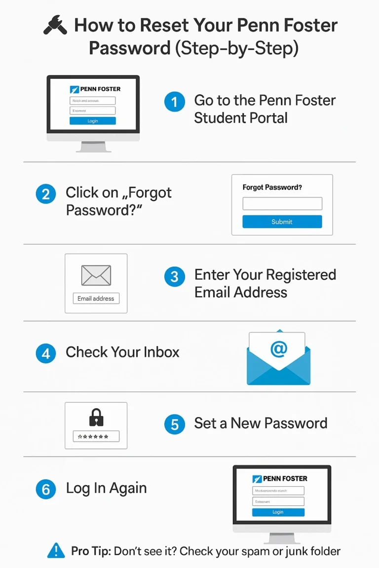 Penn Foster Forgot Password