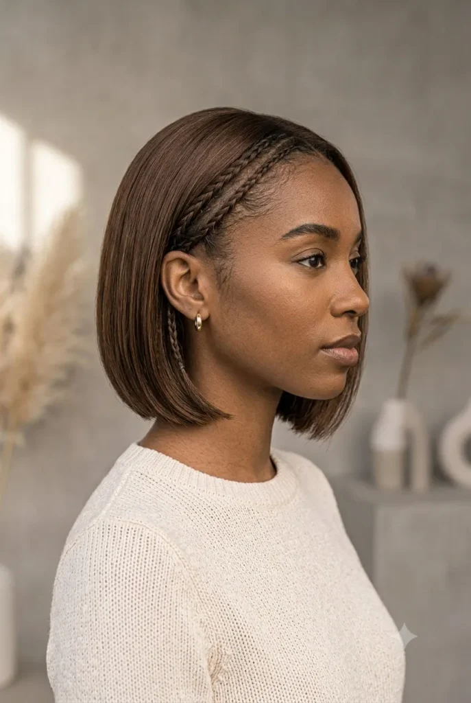 Accent Braid Bob