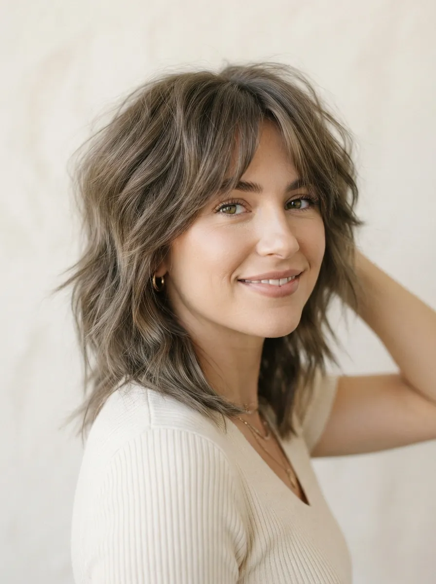 Airy Wolf Cut
