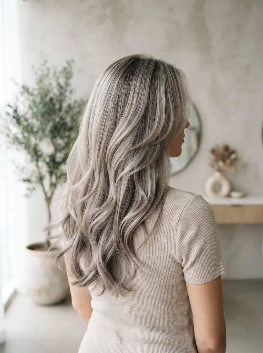 Ash Blonde Layers