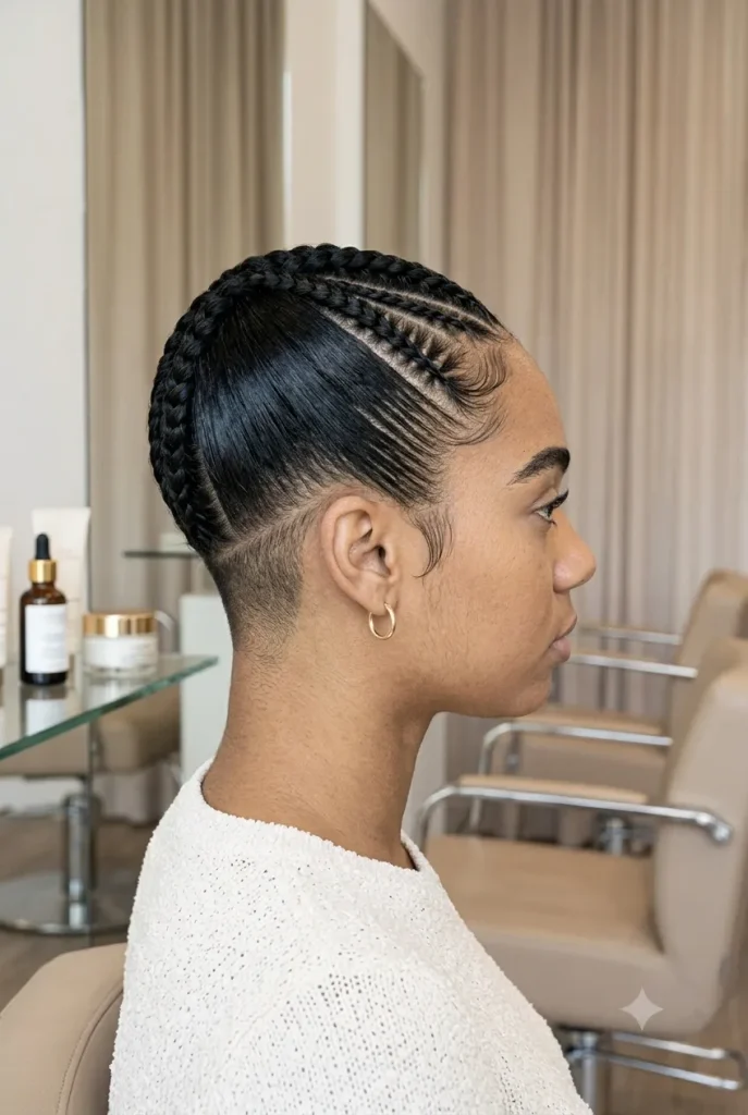  Asymmetrical Feed-In Braids