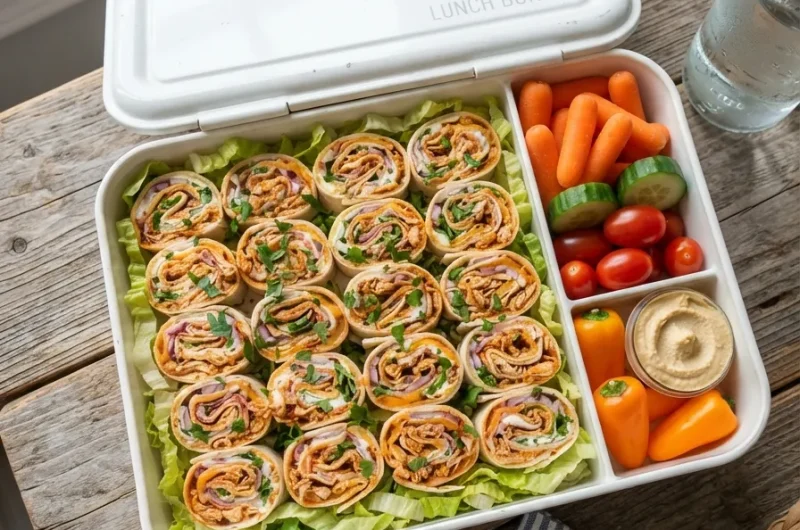 BBQ Chicken Pinwheels