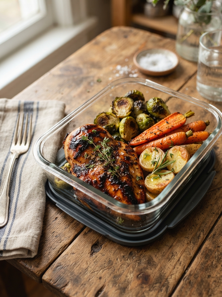 Balsamic Chicken Vegetables