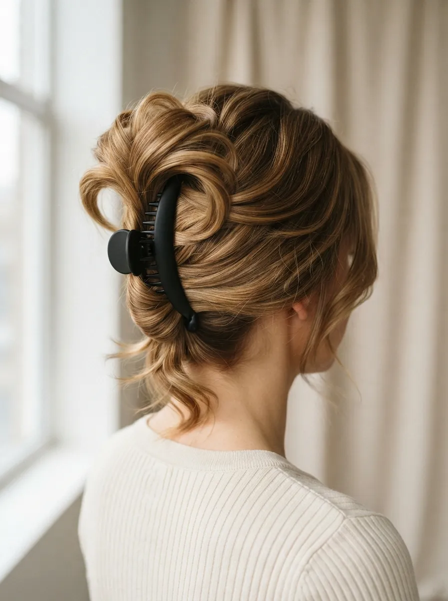 Banana Clip Updo