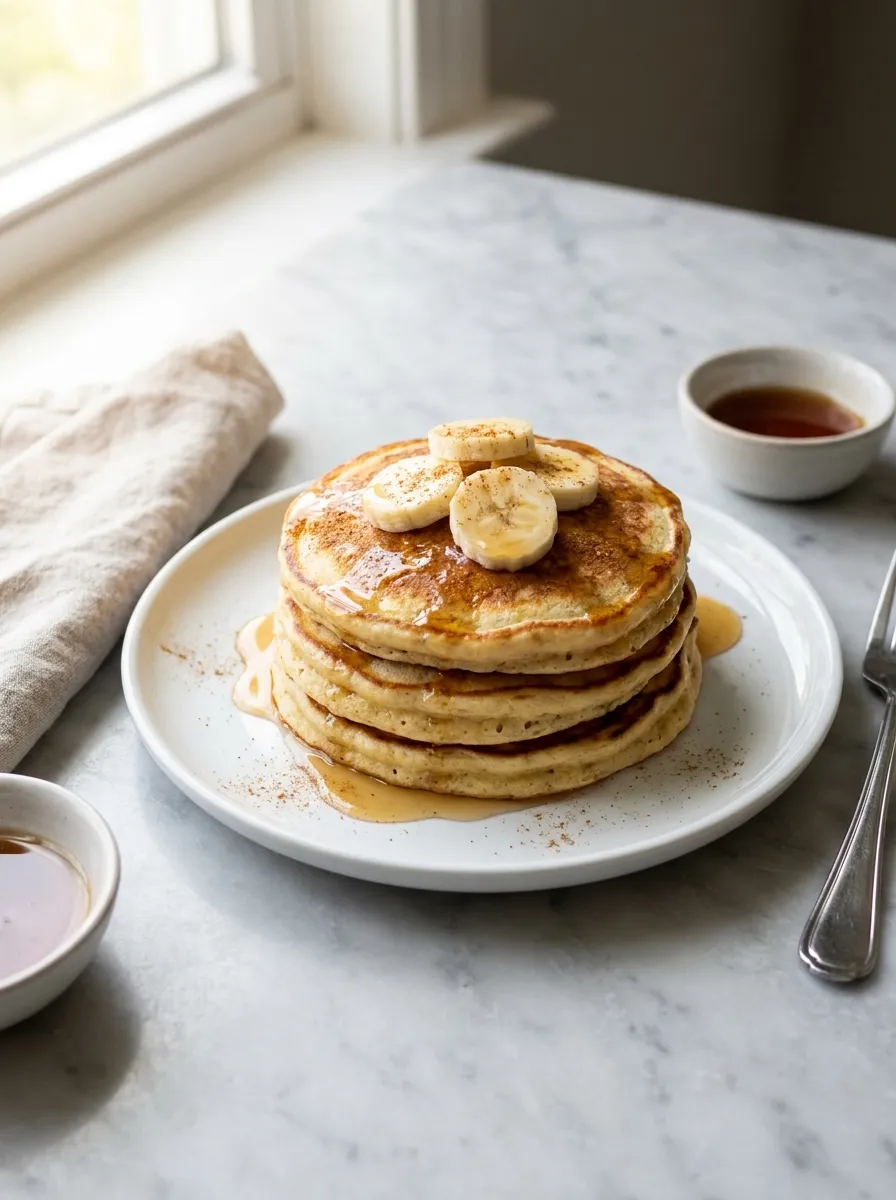 Banana Protein Pancakes
