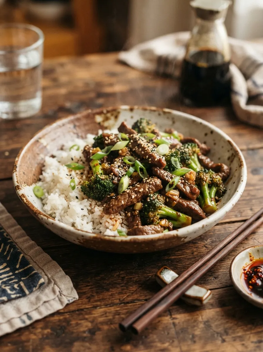 Beef Broccoli Stir-Fry