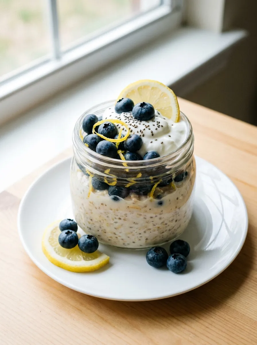 Blueberry Lemon Oats