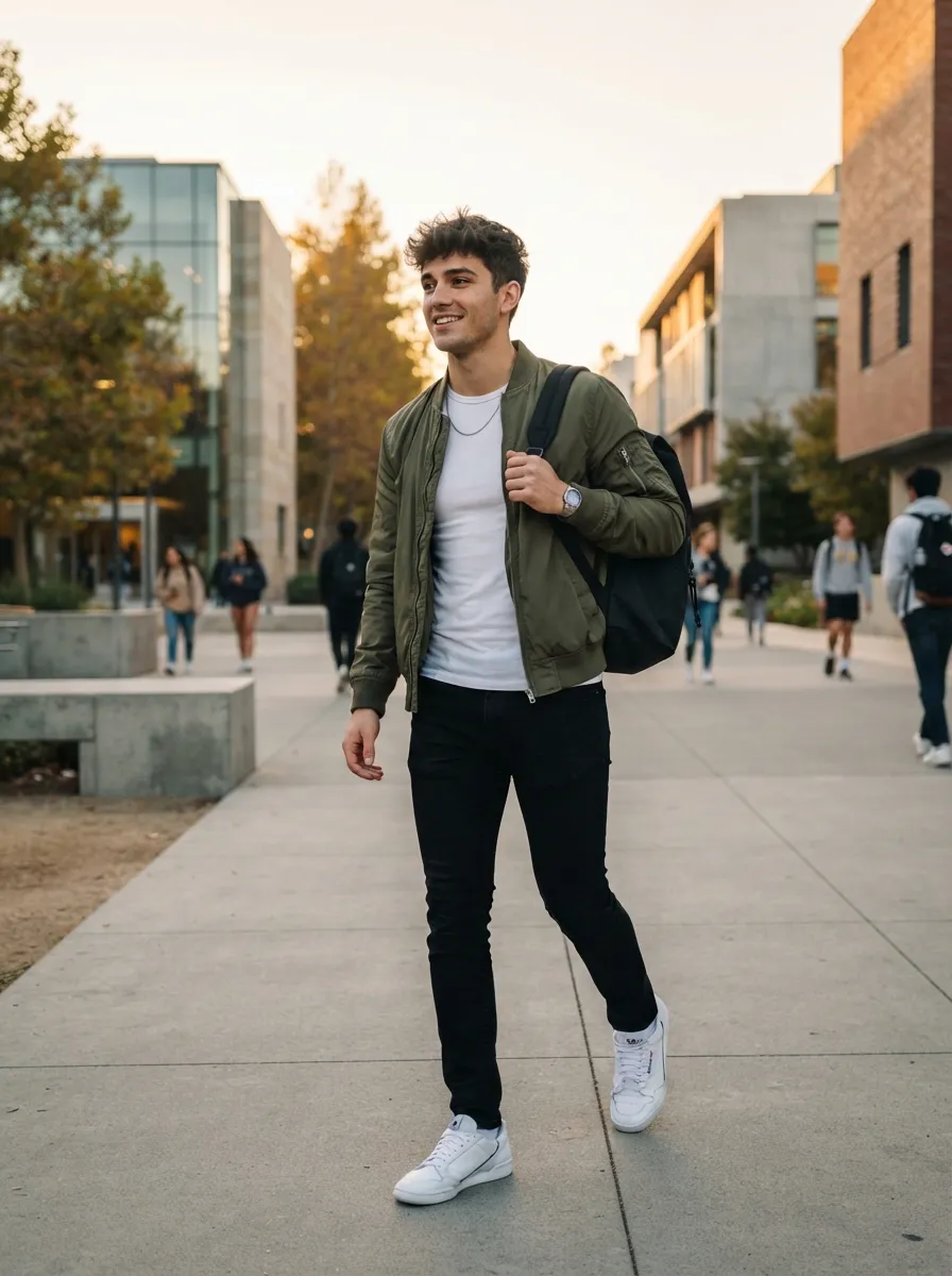 Bomber Jacket Outfit