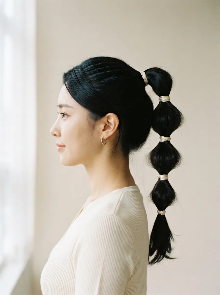 Bubble Ponytail