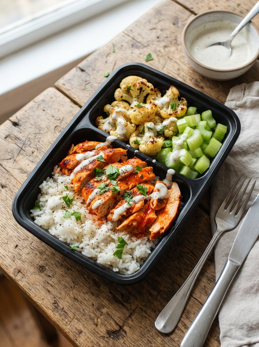 Buffalo Chicken Rice