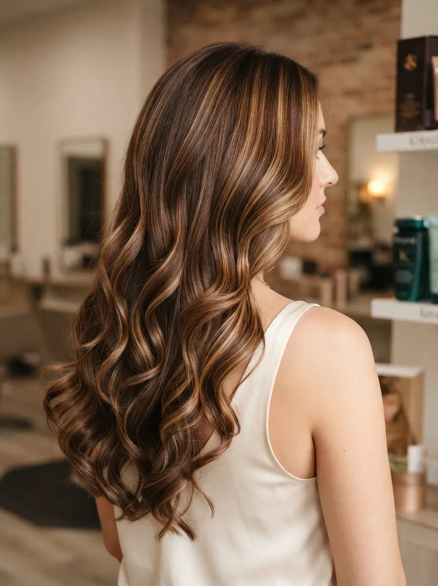 Caramel Ribbon Highlights