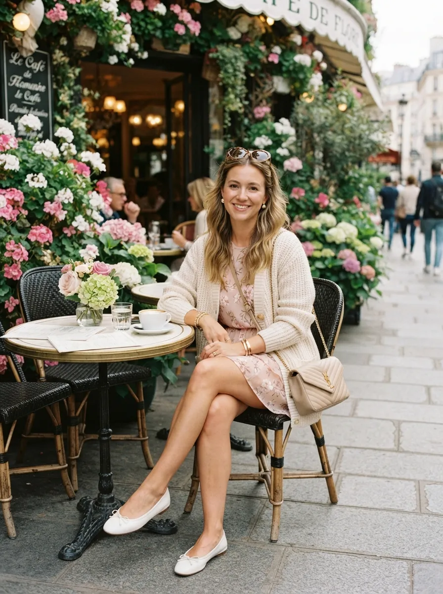 Cardigan Mini Dress