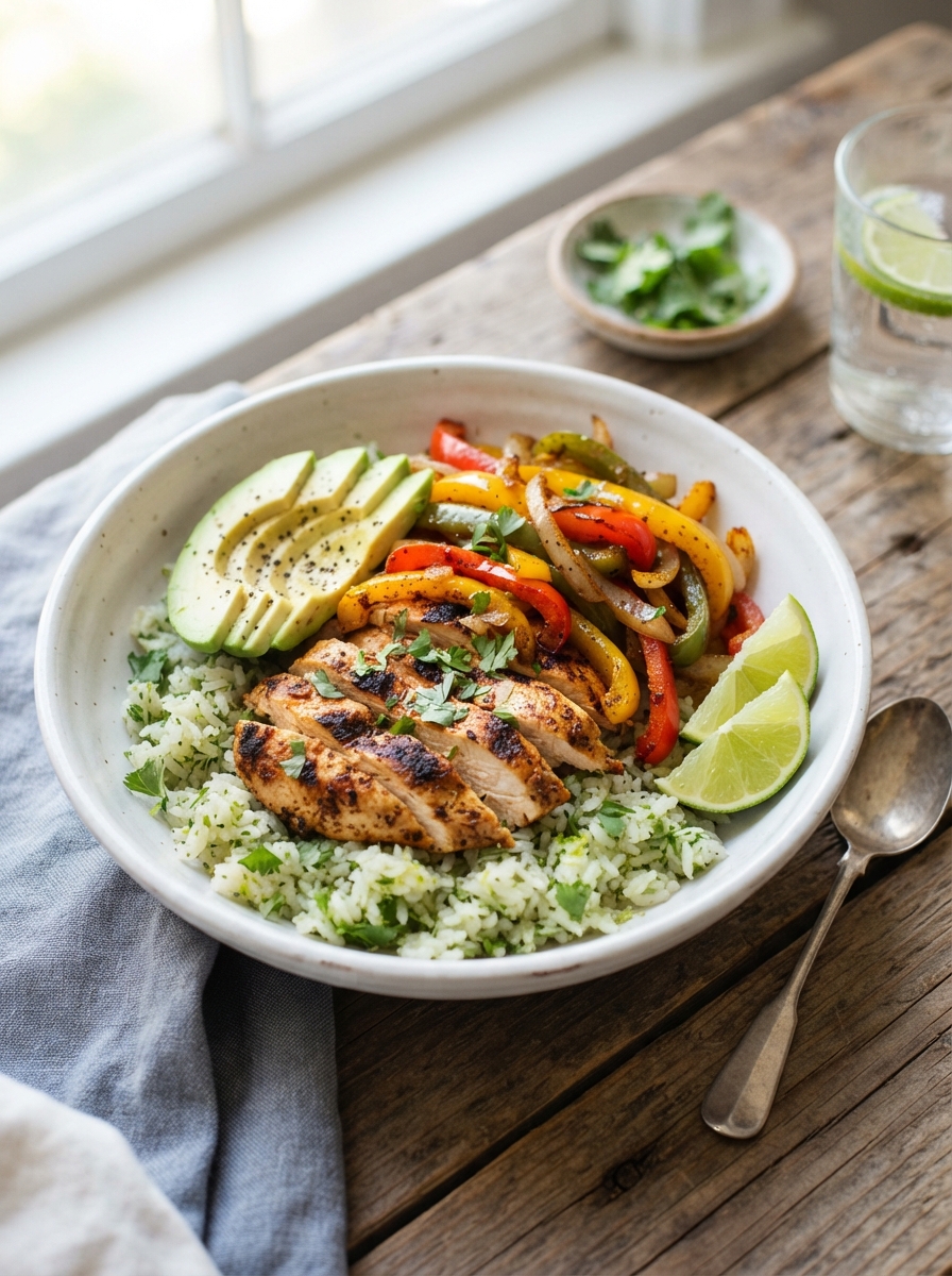 Chicken Fajita Bowls