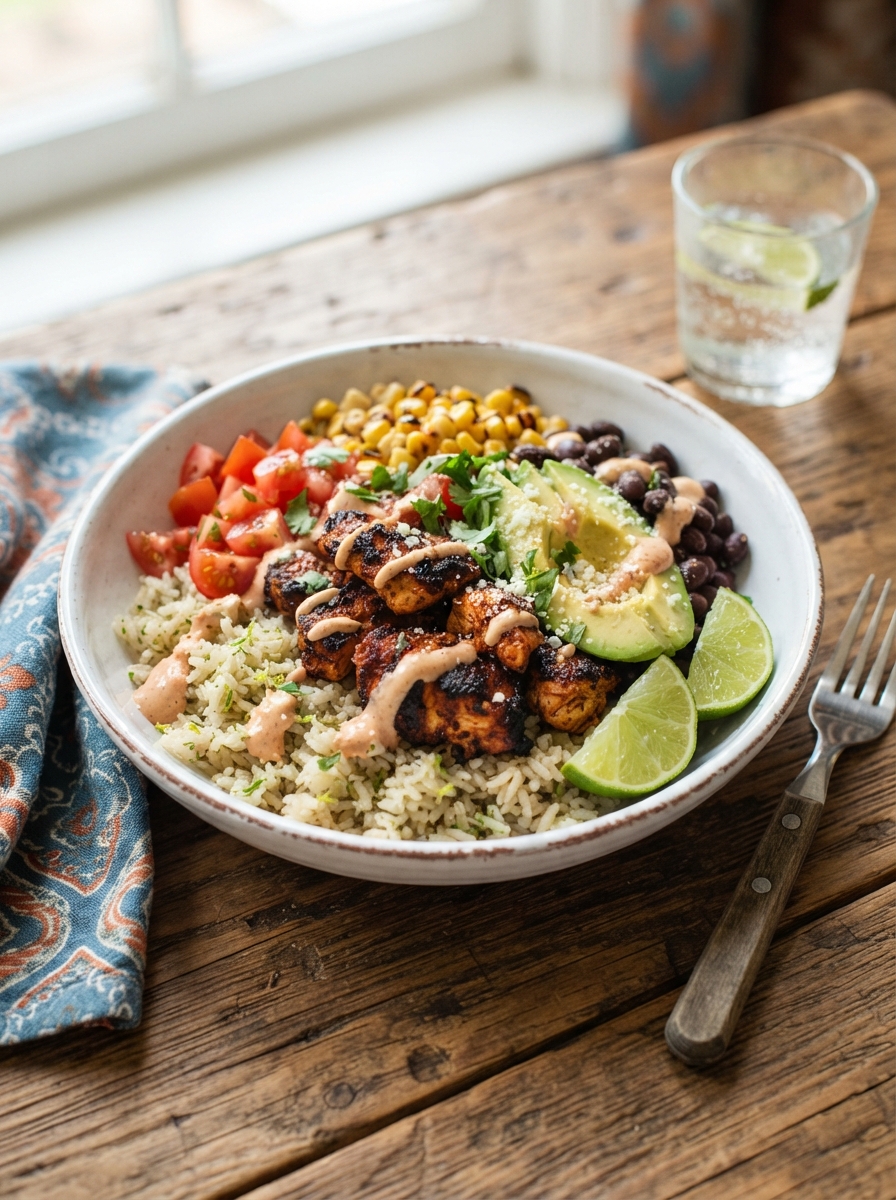 Chipotle Chicken Bowls