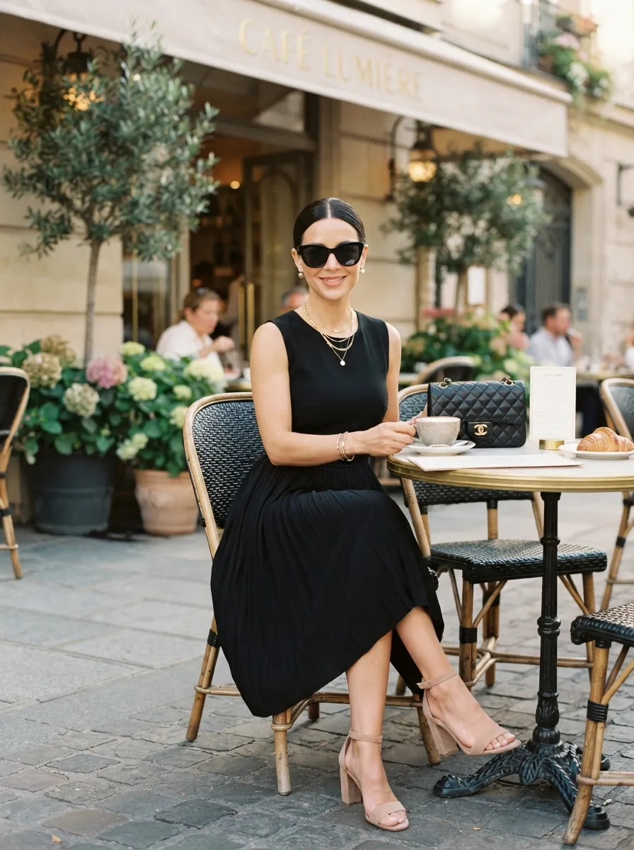 Classic Black Dress