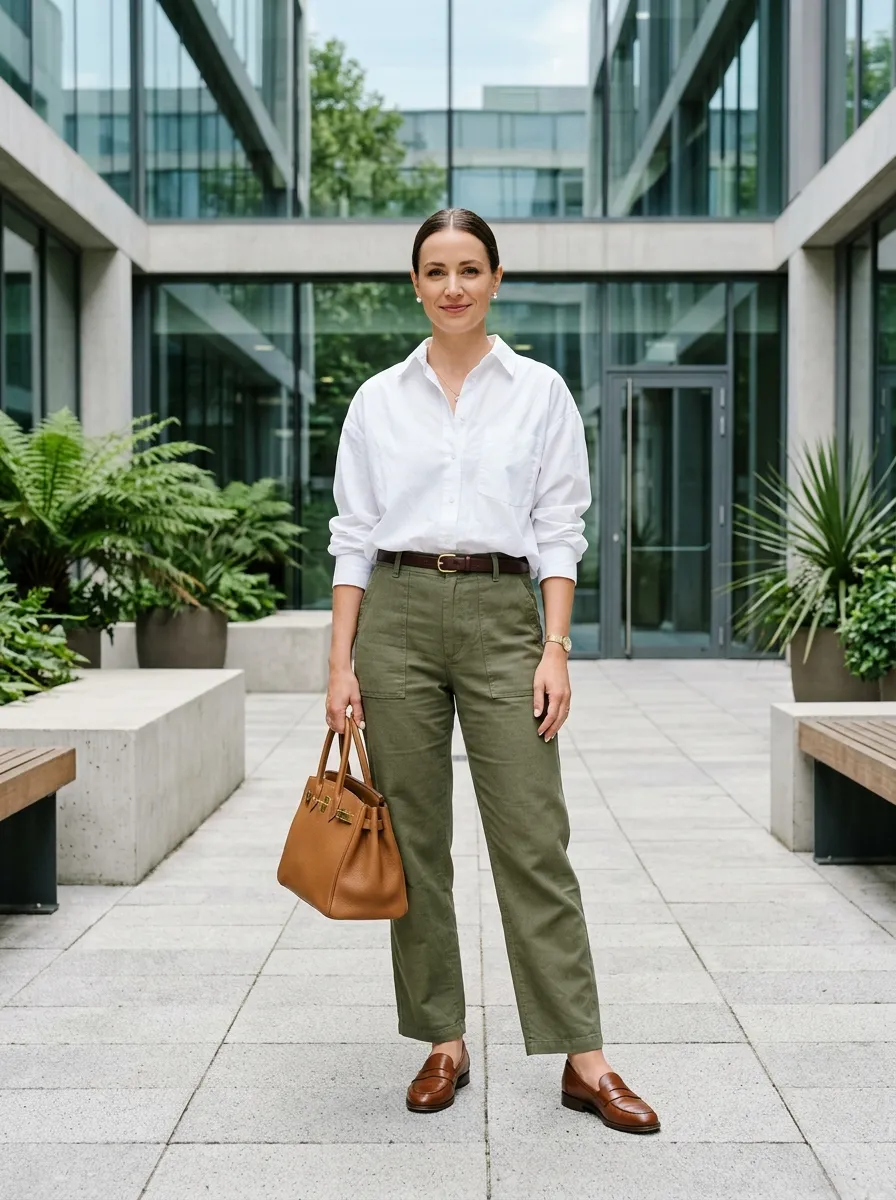 Classic Button-Up Chic