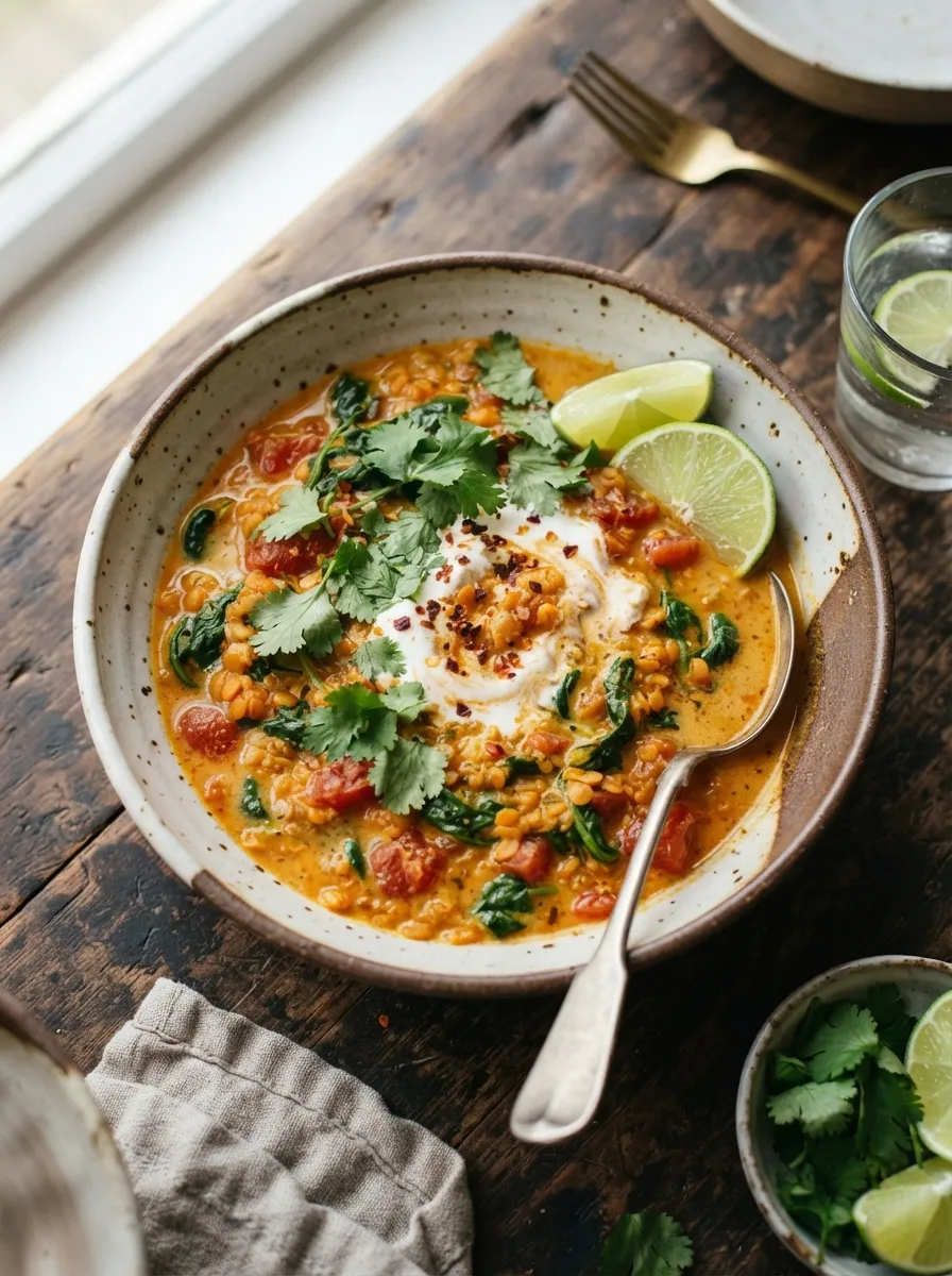 Coconut Curry Lentils