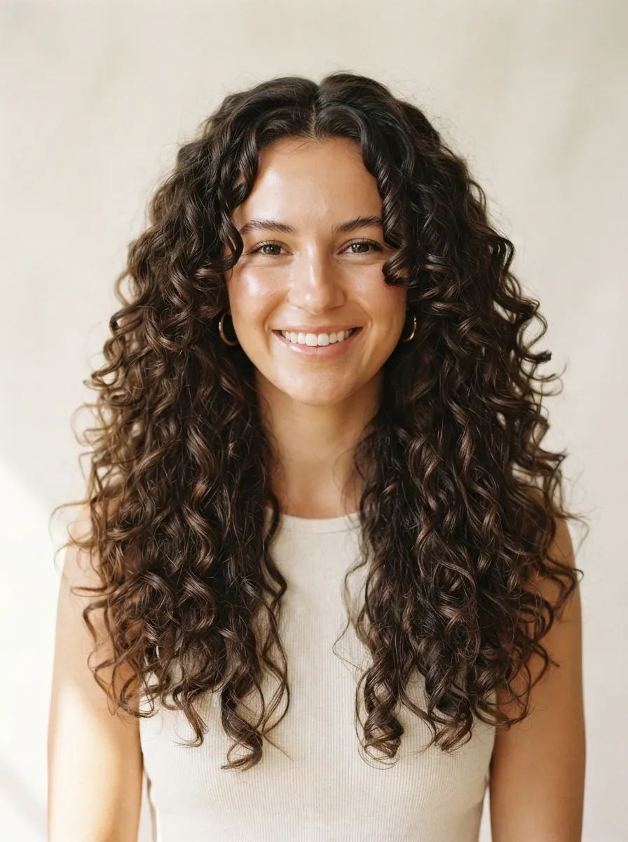 Curly Cascade Layers