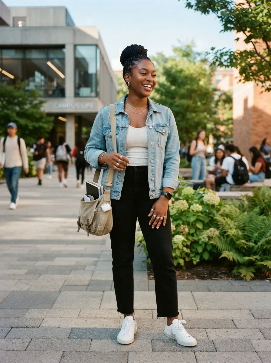 Denim Jacket Layers