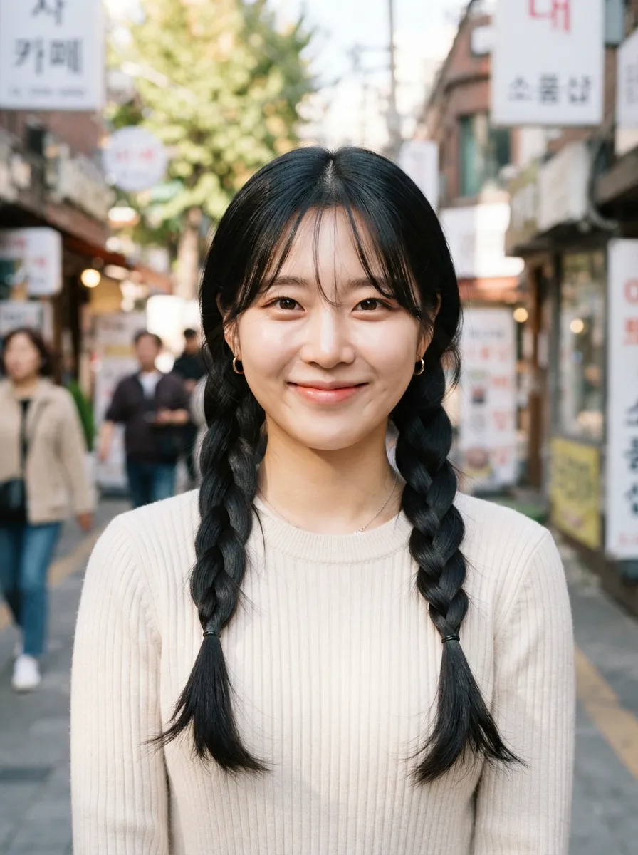Double Braided Pigtails