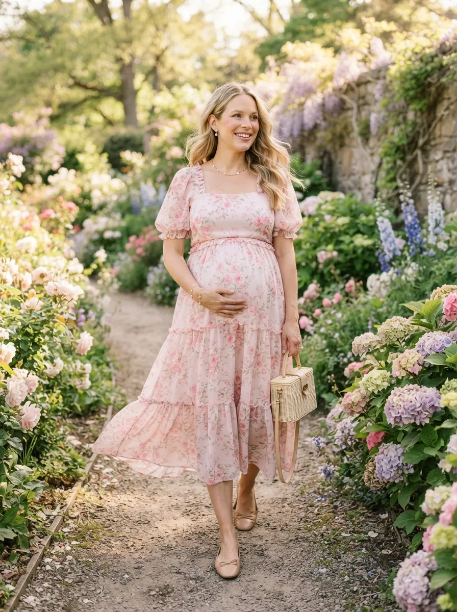 Floral Midi Dress