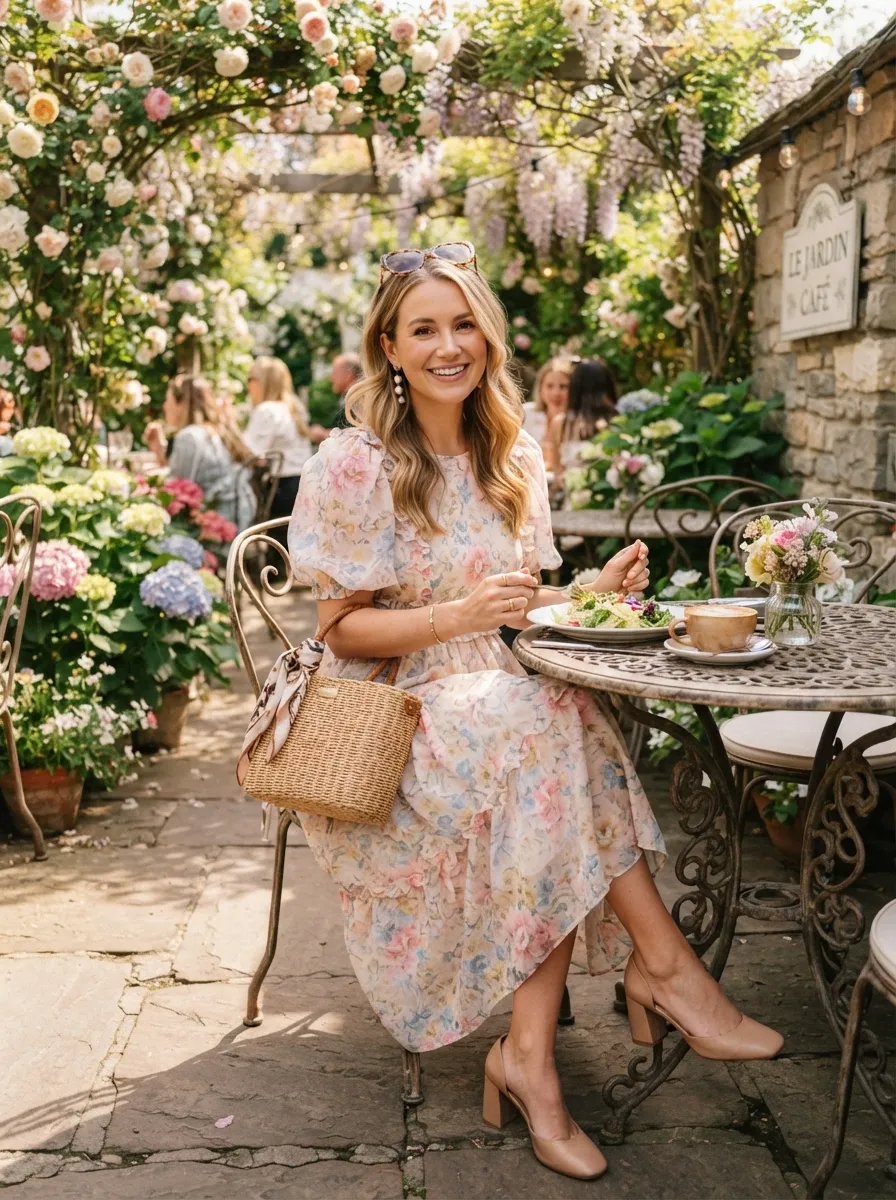 Floral Midi Dress