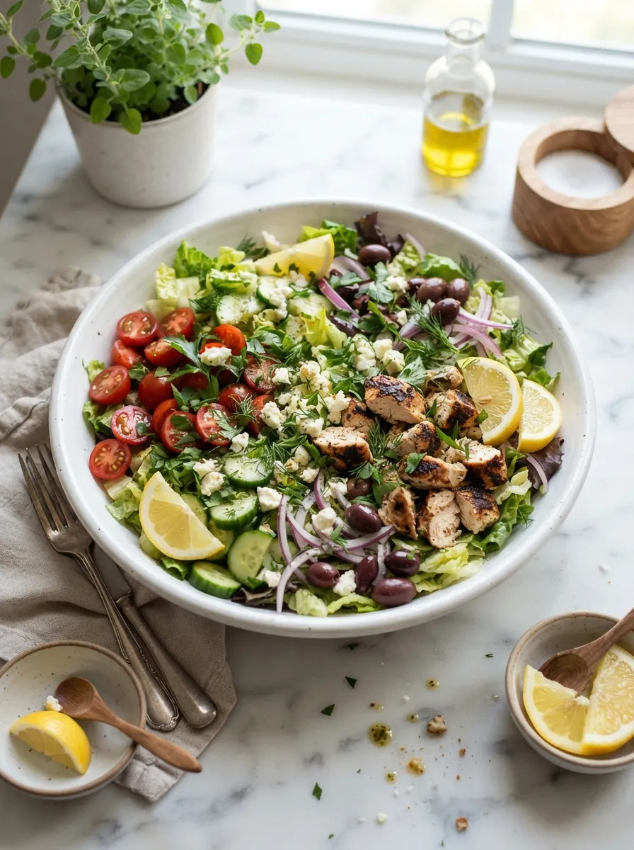 Greek Chicken Salad