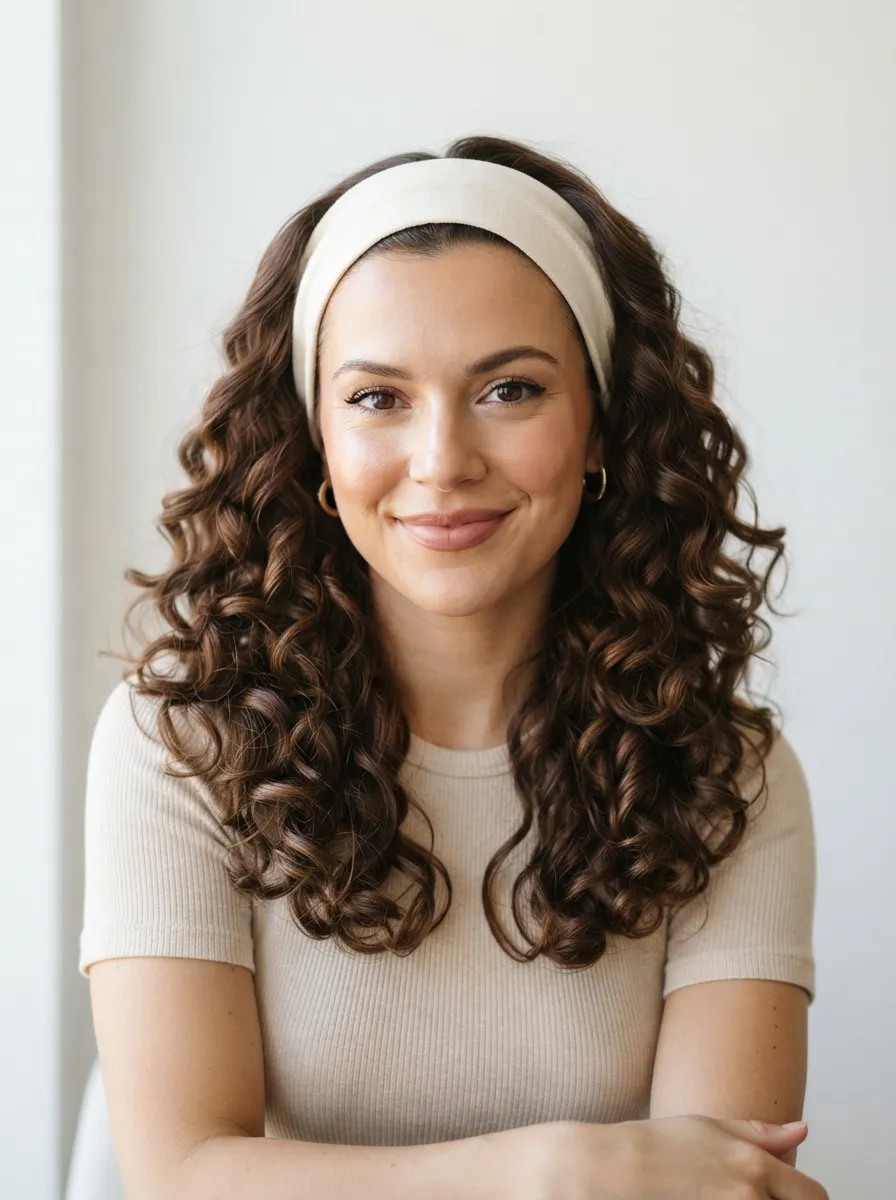 Headband Curls
