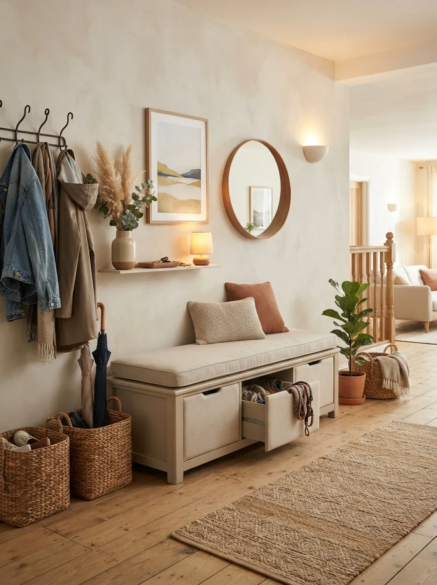 Hidden Storage Bench