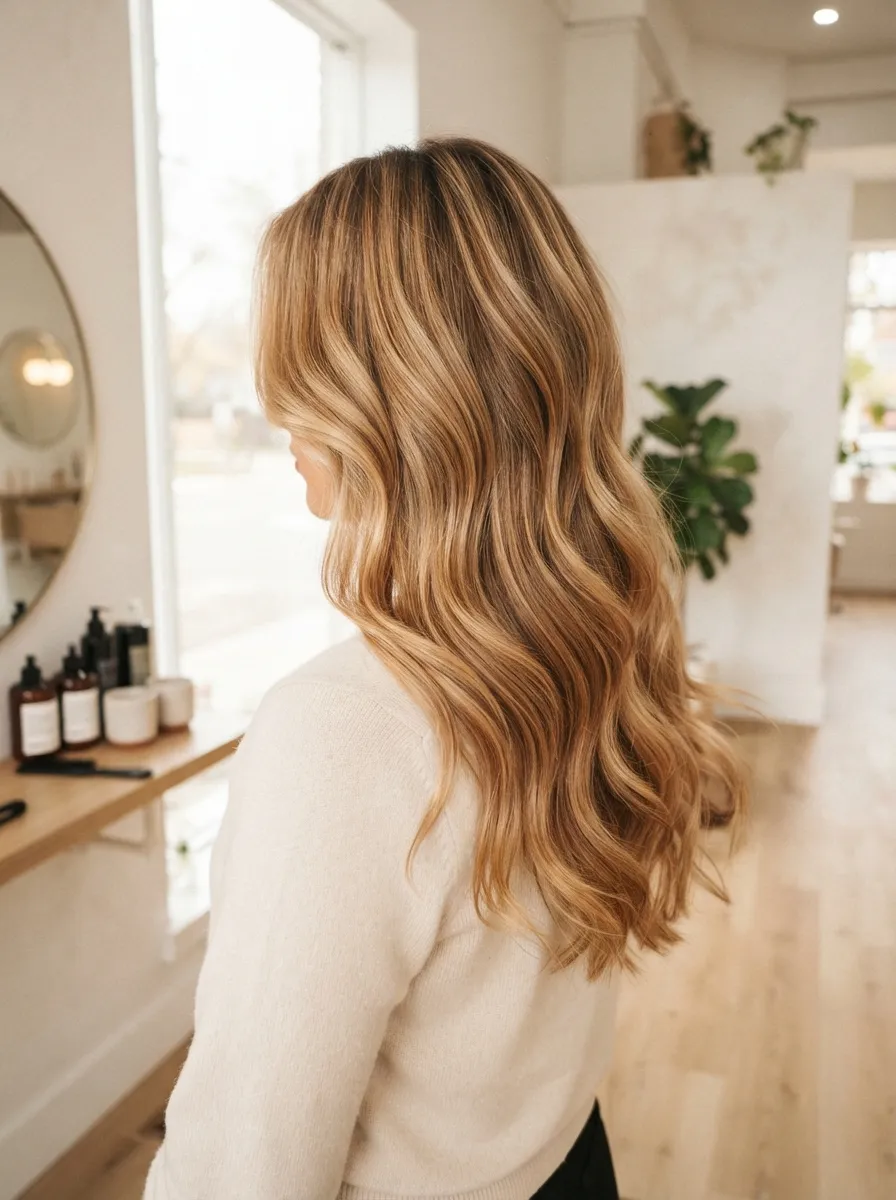 Honey Blonde Balayage