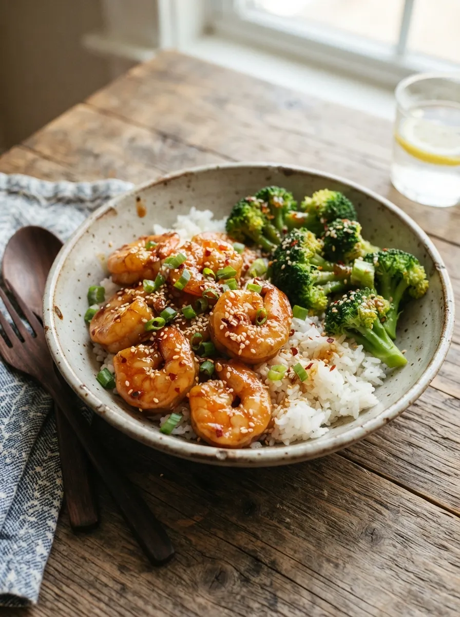 Honey Garlic Shrimp