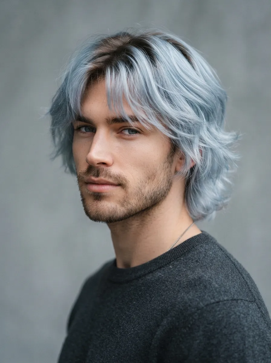 Icy Blue Layers