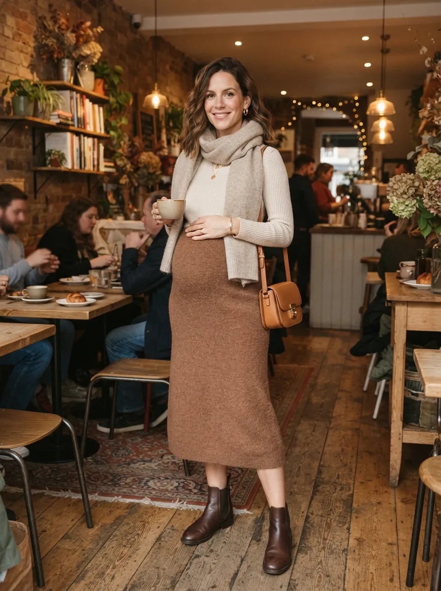 Knit Skirt Combo