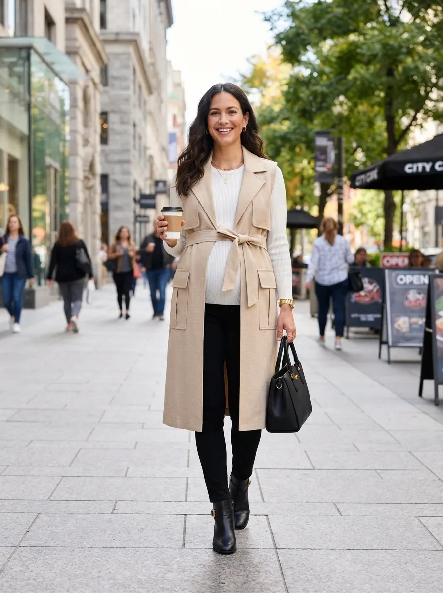 Layered Vest Outfit