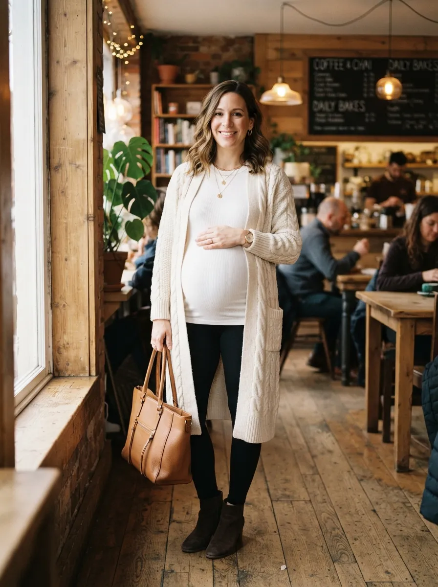 Long Cardigan Outfit