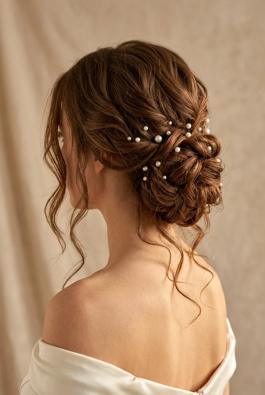 Messy Knot Updo