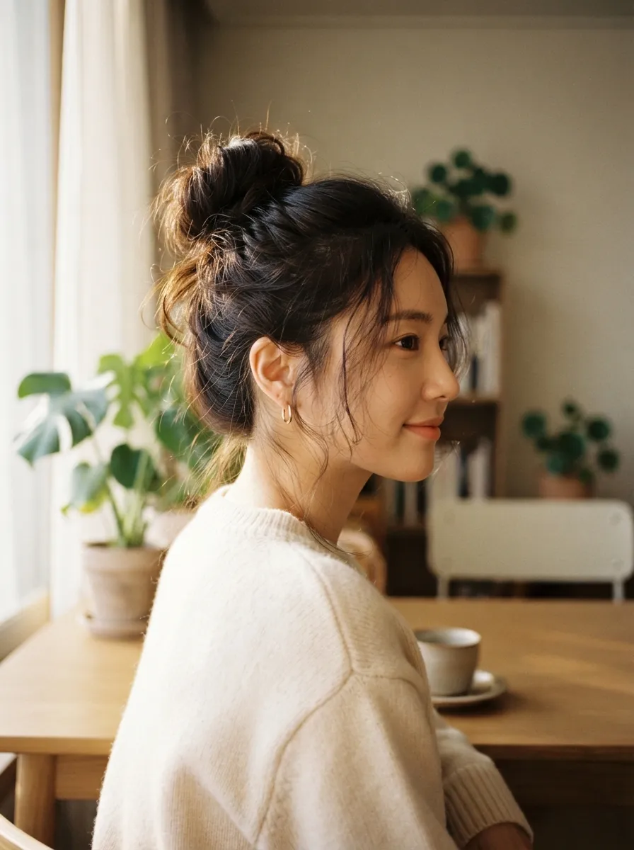 Messy Top Knot