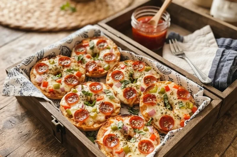 Mini Pizza Bagels