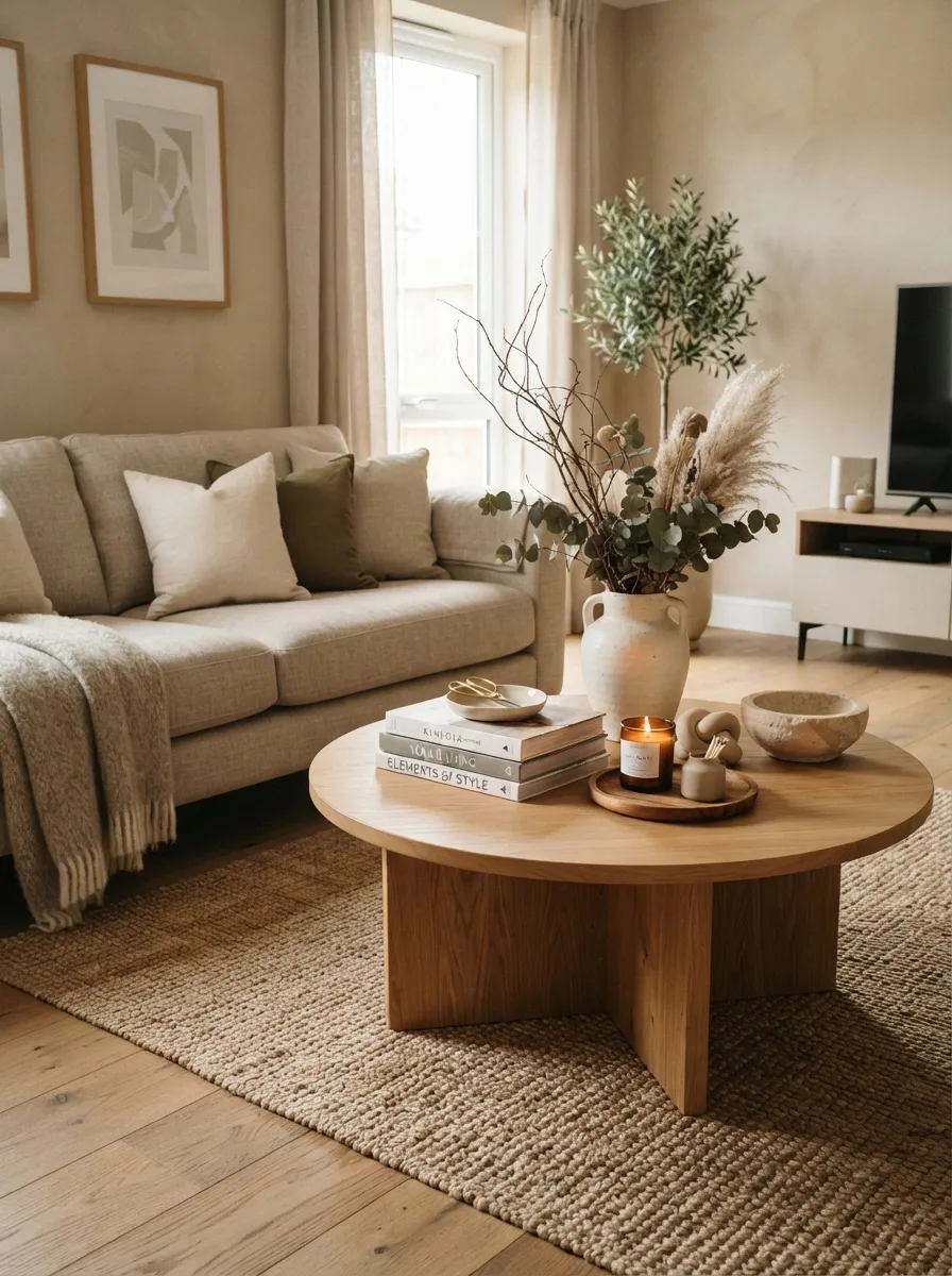 Minimal Coffee Table Styling