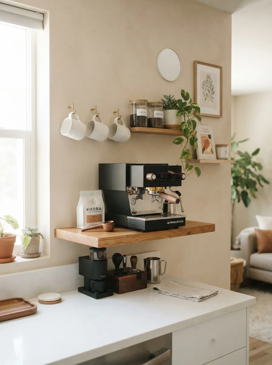 Minimal Espresso Corner