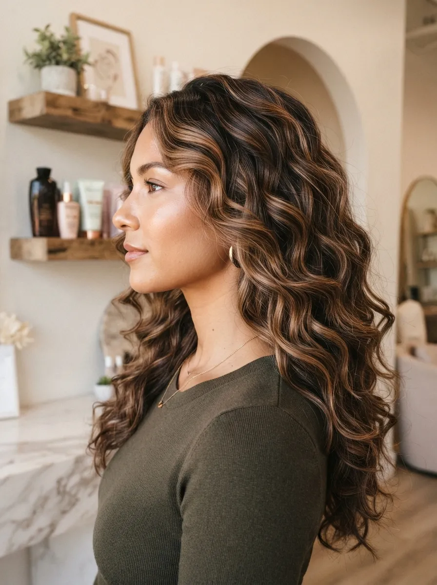 Mocha Swirl Curls