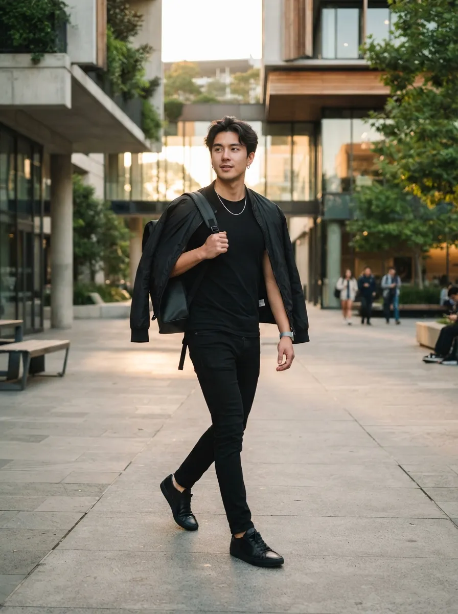 Monochrome Black Fit