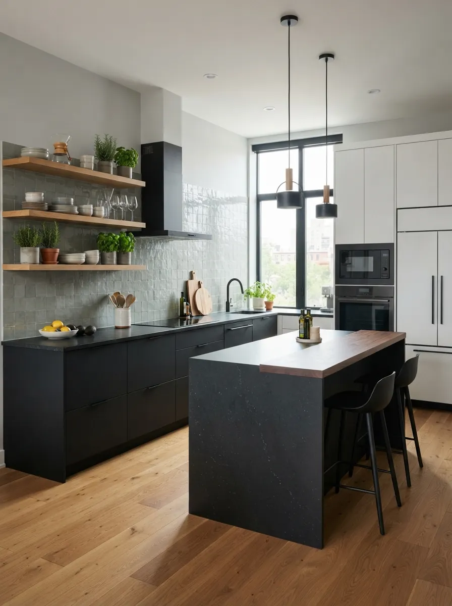 Monochrome Kitchen Palette