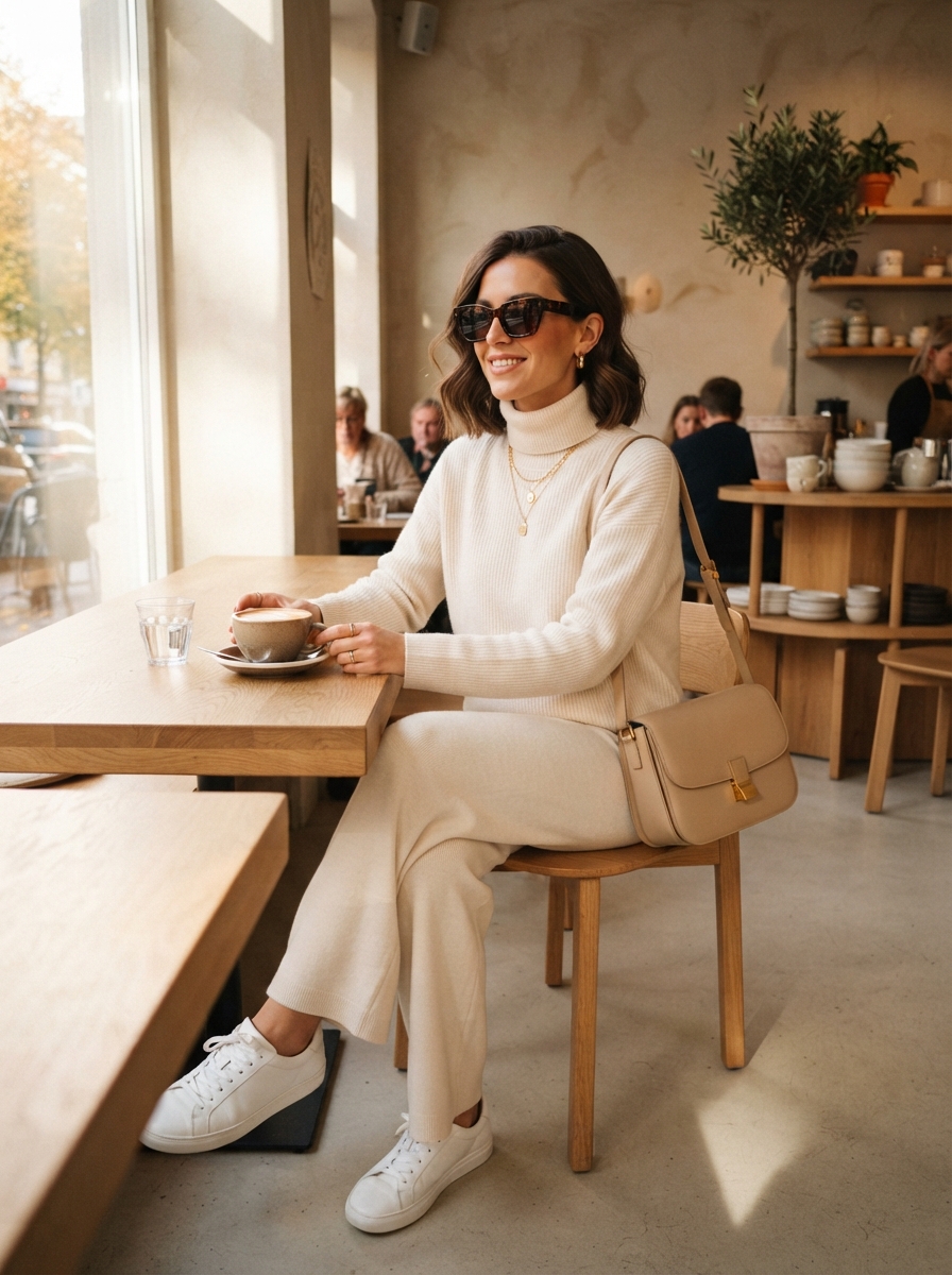 Monochrome Knit Sets