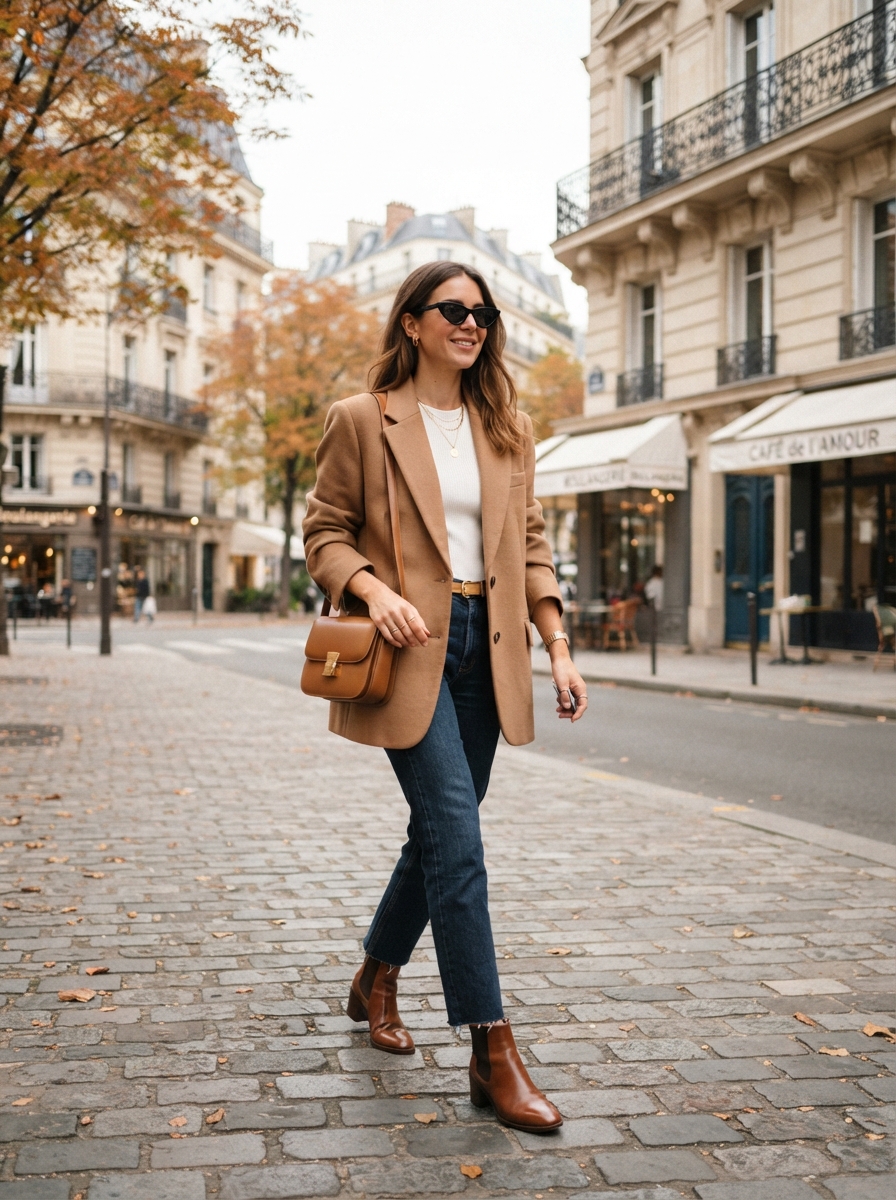 Oversized Blazer Layers