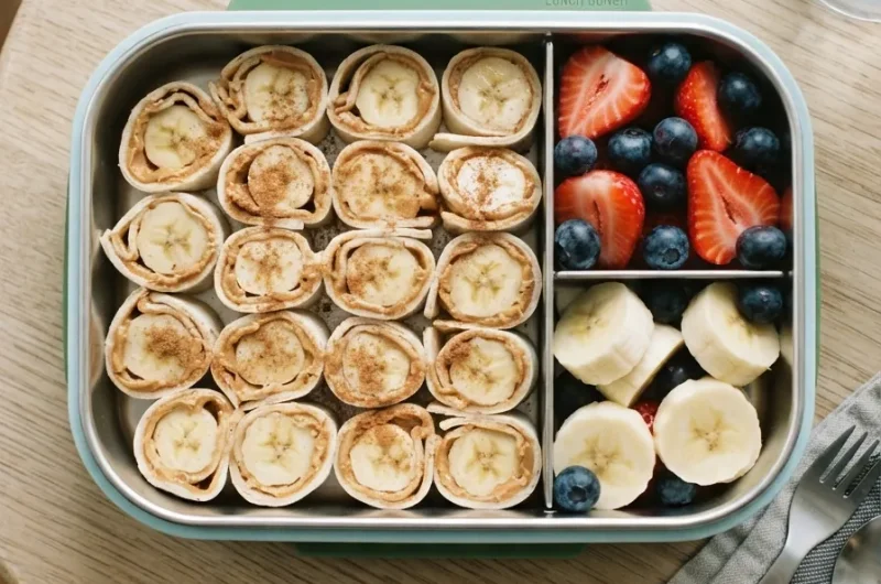 Peanut Butter Banana Roll-Ups