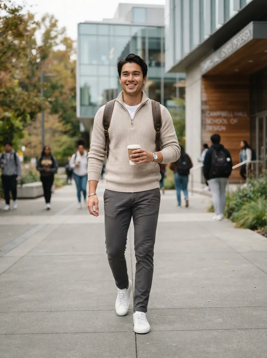 Quarter Zip Casual