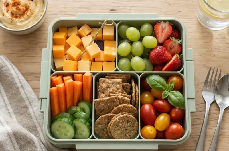 Rainbow Veggie Bento