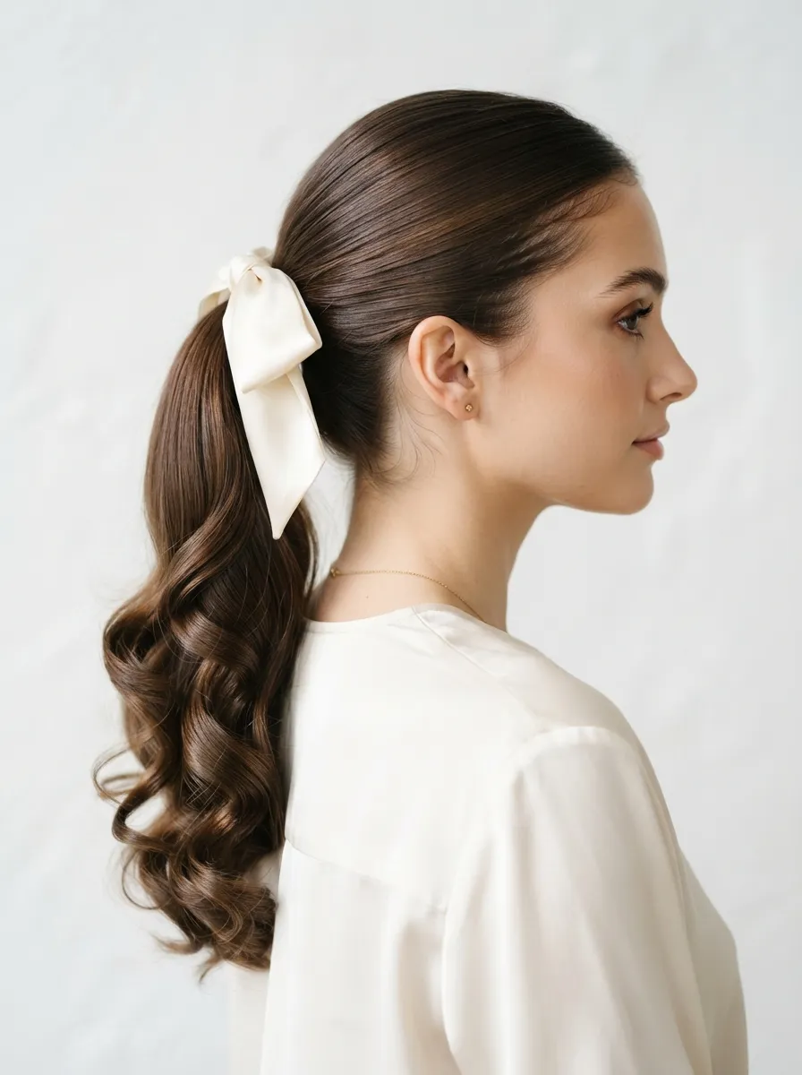 Ribbon Ponytail
