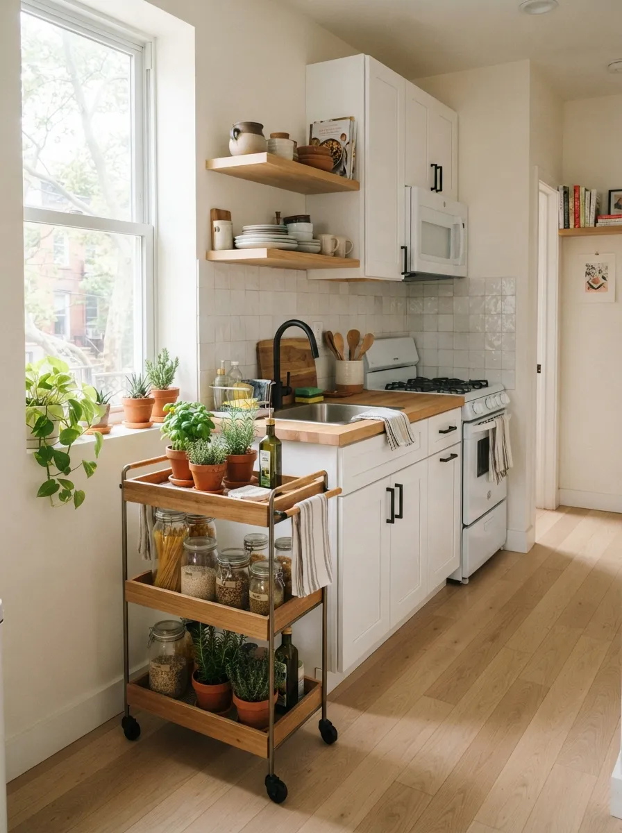 Rolling Kitchen Cart